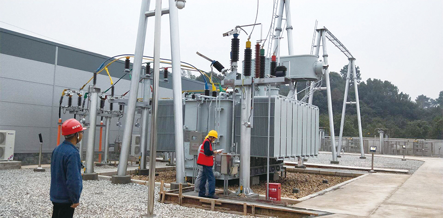 郴電國(guó)際110KV變電設(shè)備